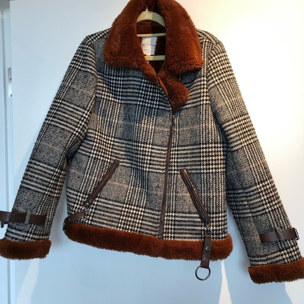 Sherling lines fall winter jacket